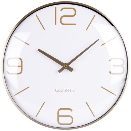 Seinakell kuldne valge 30 cm | FreshDesign.ee