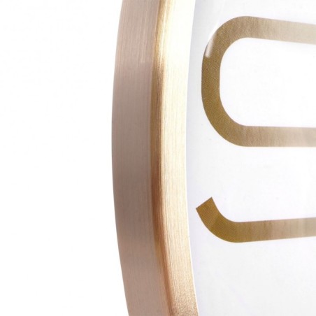 Seinakell kuldne valge 30 cm | FreshDesign.ee