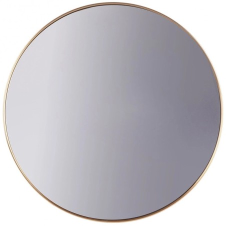 Kuldne ümmargune seinapeegel 50 cm | FreshDesign.ee