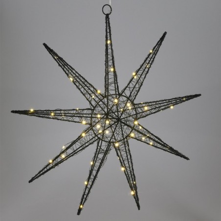 Star helendav must 50 LED rippuv 50 cm | FreshDesign.ee