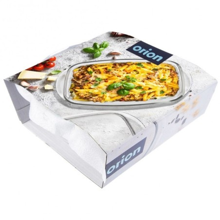 Klaasist ahjunõu kaanega 32,5x19x13 cm, 2,9 L | FreshDesign.ee