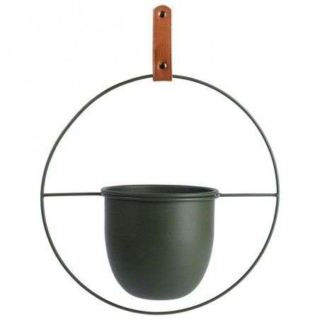 Rippuv metallist lillepoti kate, roheline,... | FreshDesign.ee