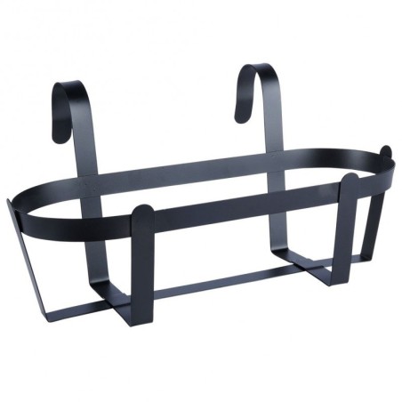 Rõdu lillepott metallist must 37,5 cm | FreshDesign.ee