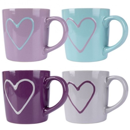 Keraamilised kruusid 600 ml 4 tk. | FreshDesign.ee