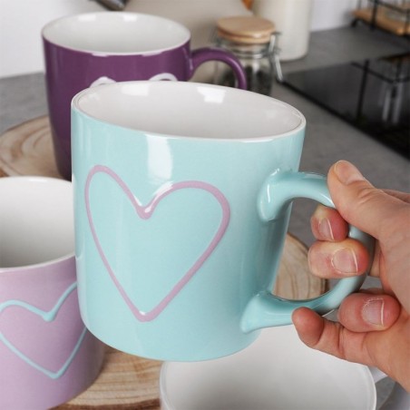 Keraamilised kruusid 600 ml 4 tk. | FreshDesign.ee