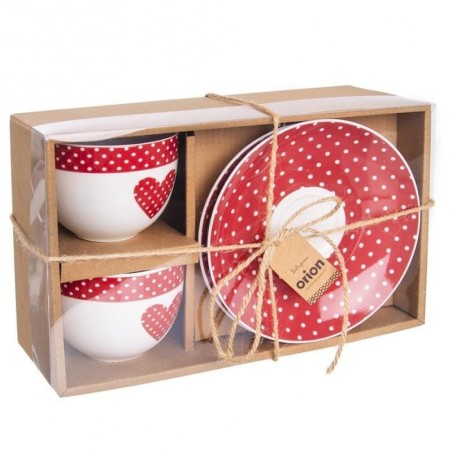 TECKA portselanist südametass alustassiga ... | FreshDesign.ee