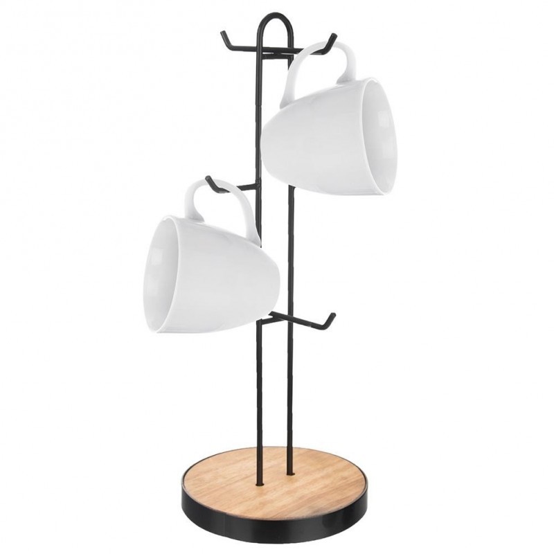 Tassi- ja kruusialus, metall, must, RADKA,... | FreshDesign.ee