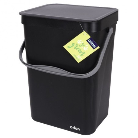 Rippuv prügikast must 10 l | FreshDesign.ee