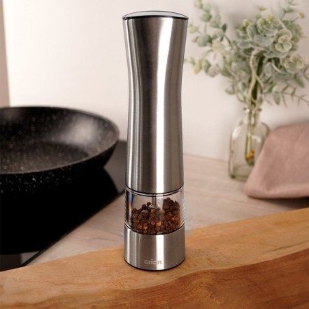 Pipra- ja soolaveski, elektriline, teras, 21,5 cm