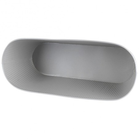 Metallist rõdu lillepott, hall, 37,5 cm | FreshDesign.ee