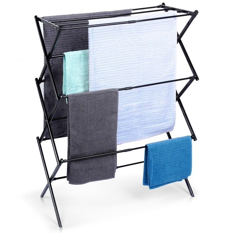 Must metallist vertikaalne pikendatav pesu... | FreshDesign.ee