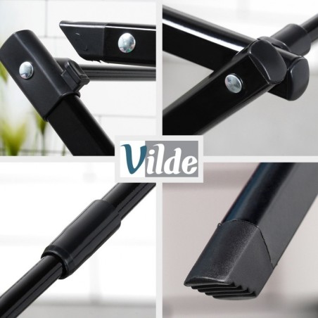 Must metallist vertikaalne pikendatav pesu... | FreshDesign.ee