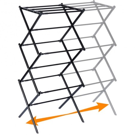 Must metallist vertikaalne pikendatav pesu... | FreshDesign.ee