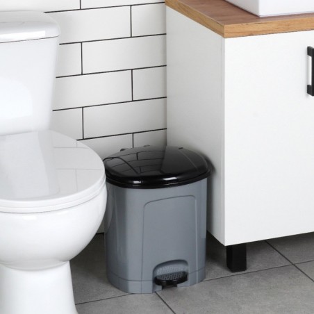 Pedaali prügikast plastik hall 11,5 l | FreshDesign.ee