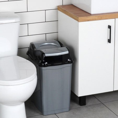 Plastikust prügikast hall 28 l | FreshDesign.ee