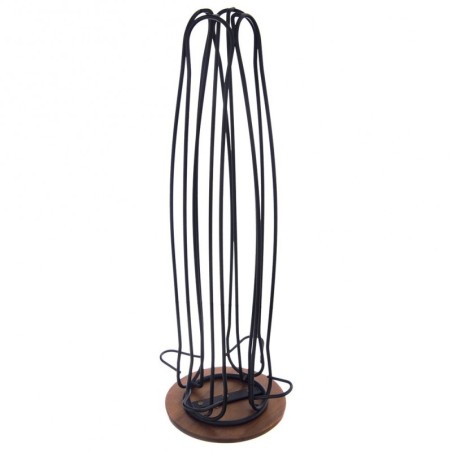 Kohvikapsli alus, pöörlev, metallist, must... | FreshDesign.ee