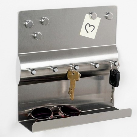 Riiuliga võtmehoidja, teras