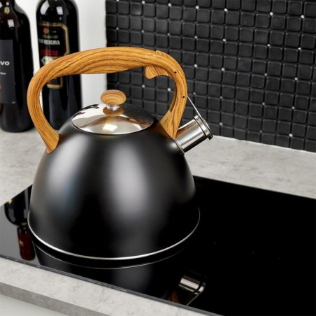 Veekeetja vilega, teras, must, 3 l | FreshDesign.ee