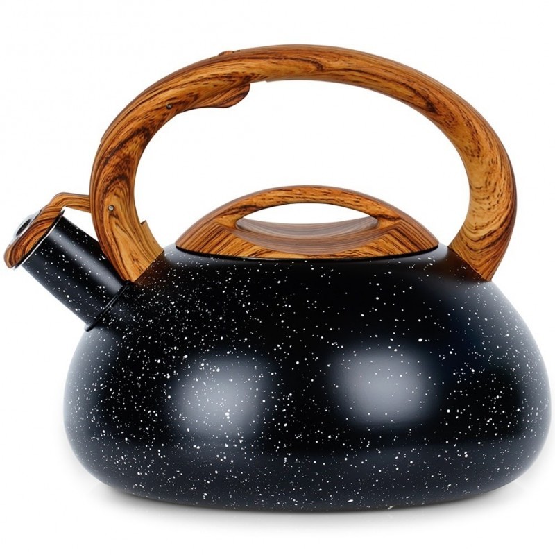 Veekeetja vilega, teras, must, 3 l | FreshDesign.ee