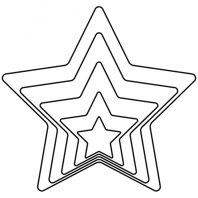 Terasest tähtküpsisevormid 7,5 cm 5 tk. | FreshDesign.ee