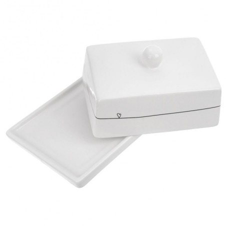 Keraamiline võinõu valge SÜDA | FreshDesign.ee