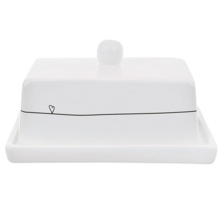 Keraamiline võinõu valge SÜDA | FreshDesign.ee