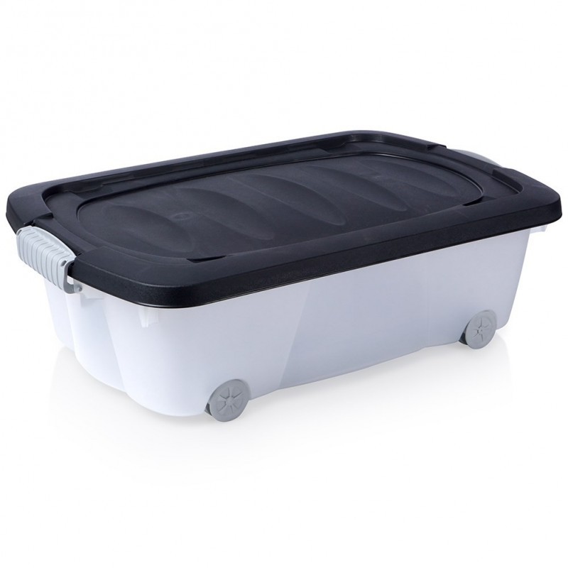 Voodialune konteiner ratastel madal 24 l | FreshDesign.ee