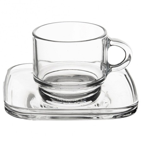 Klaastass alustassiga 75 ml 6 tk. | FreshDesign.ee