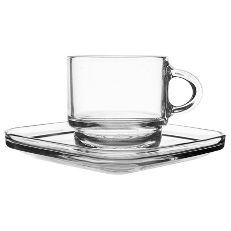 Klaastass alustassiga 75 ml 6 tk. | FreshDesign.ee