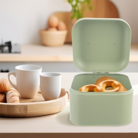 ROHEKAS metallist leivakast 20x20x17 cm