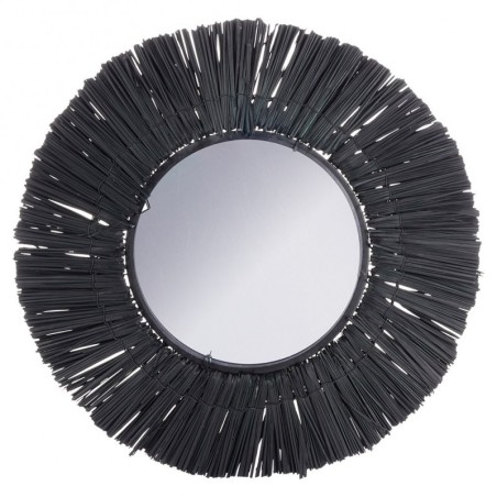 Seinapeegel must ümmargune 42 cm | FreshDesign.ee