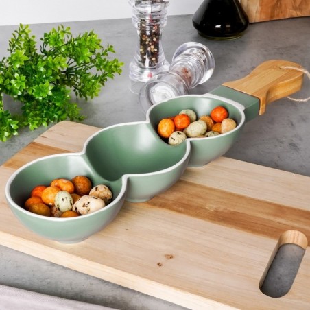 TERRESTRIAL portselanist suupistetaldrik 40,5x10 cm