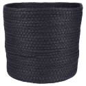 Punutud lillepoti kate, must, 23x22 cm | FreshDesign.ee