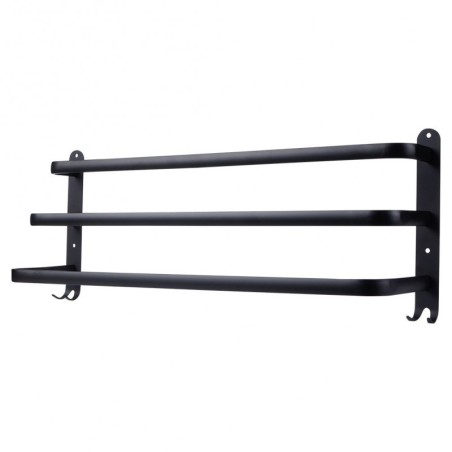 Käterätikuivati alumiinium must 60 cm | FreshDesign.ee