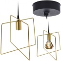 Ripplamp metallist must kuld | FreshDesign.ee