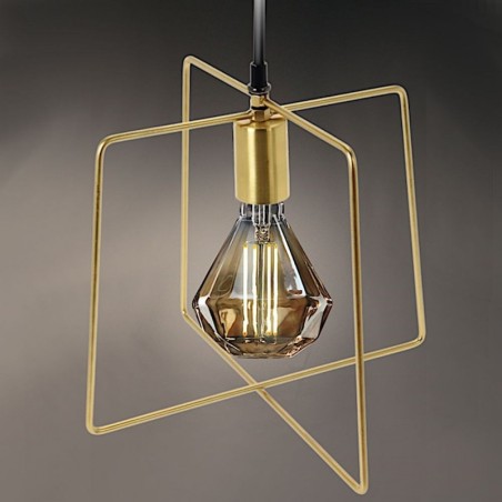 Ripplamp metallist must kuld | FreshDesign.ee