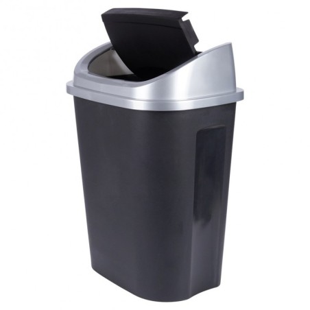 Plastikust prügikast must 50 l | FreshDesign.ee