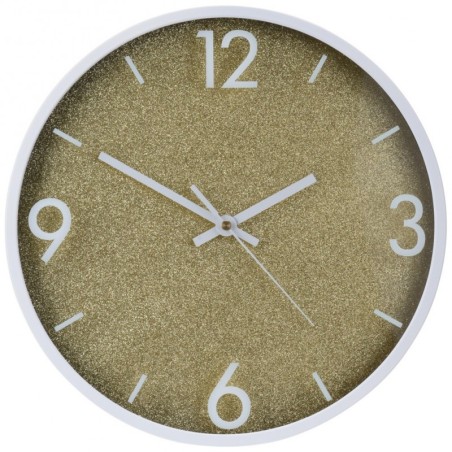 Seinakell kuldne valge 29,5 cm | FreshDesign.ee