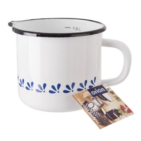 Emailitud kruus mõõtetopsiga valge MODROBI... | FreshDesign.ee