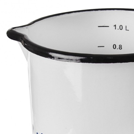 Emailitud kruus mõõtetopsiga valge MODROBI... | FreshDesign.ee