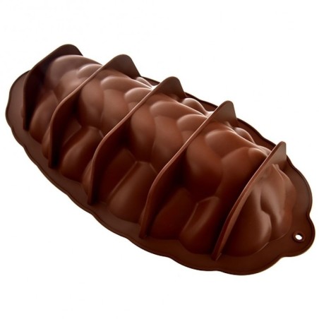 Challah vorm, silikoon, pruun, SILLINIE, 41 cm | FreshDesign.ee