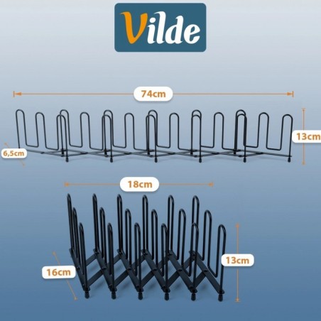Mustast metallist alus kaantele ja taldrik... | FreshDesign.ee