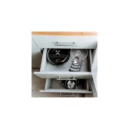 Alus kaante ja taldriku jaoks, must, 30x14x6 cm | FreshDesign.ee