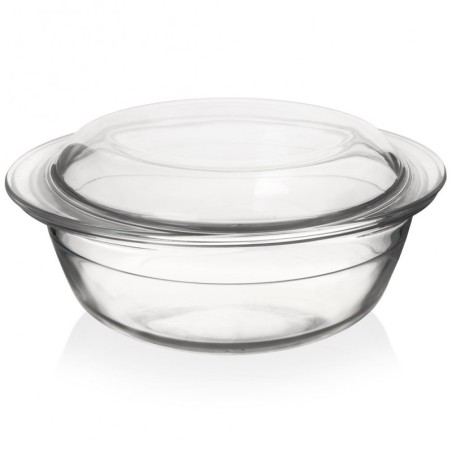 Klaasist ahjunõu kaanega 27x23x11,5 cm, 2,2 l | FreshDesign.ee