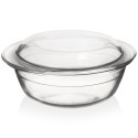 Klaasist ahjunõu kaanega 27x23x11,5 cm, 2,2 l | FreshDesign.ee
