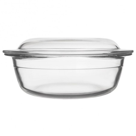 Klaasist ahjunõu kaanega 27x23x11,5 cm, 2,2 l | FreshDesign.ee