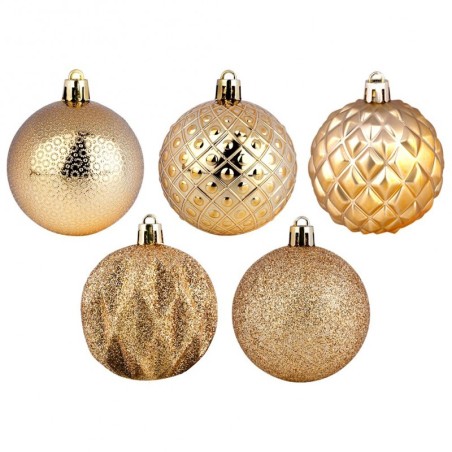 Purunemiskindlad jõuluehted, kuld, 6 cm, 35 tk. | FreshDesign.ee