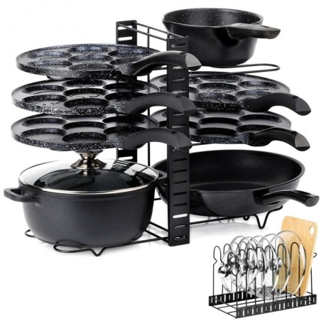 Must metallist alus pottide, pannide ja ka... | FreshDesign.ee