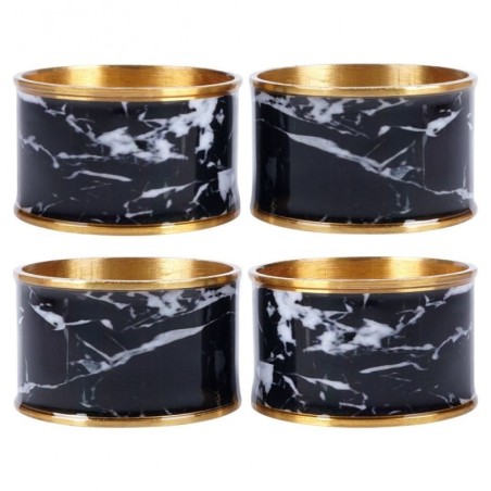 Metallist salvrätikurõngad 4,5 cm 4 tk. | FreshDesign.ee