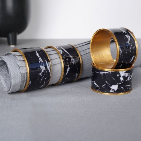 Metallist salvrätikurõngad 4,5 cm 4 tk. | FreshDesign.ee